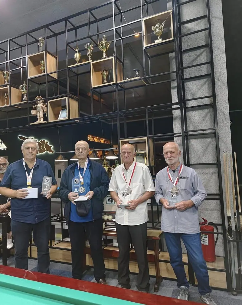 Georgian Open Championship among veteran (60+)