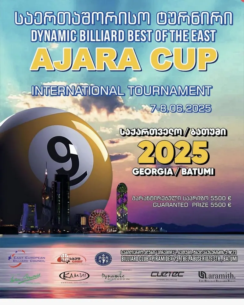 Dynamic Billiard Best of the East Ajara Cup 