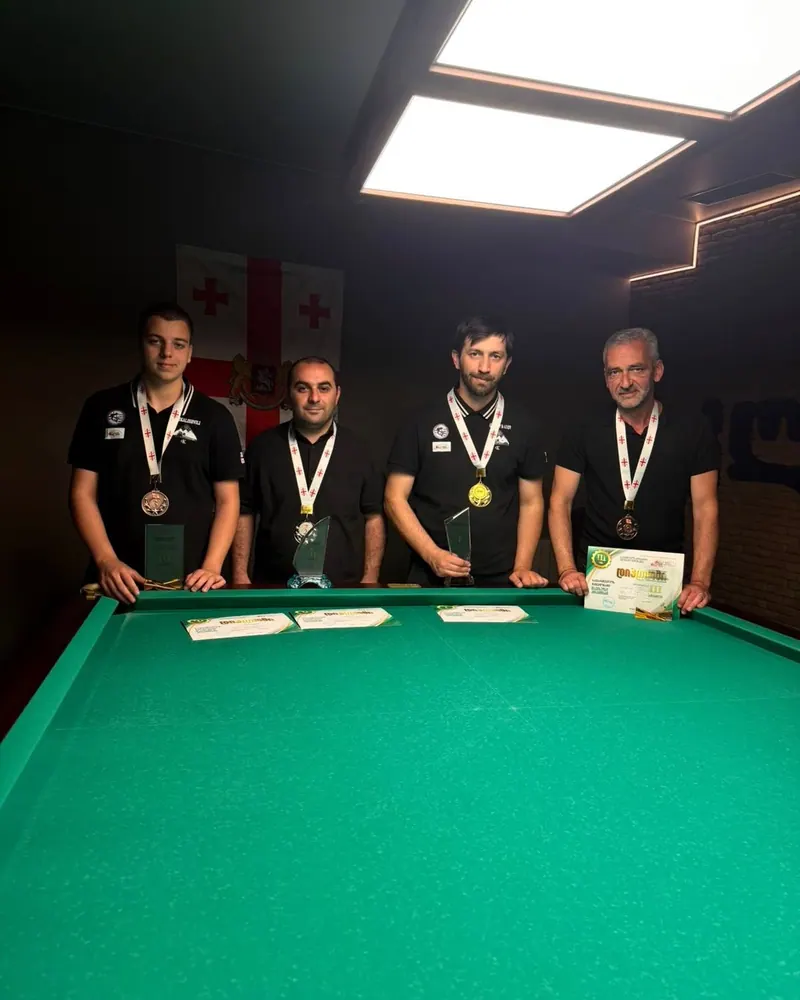 Георгий Димитрадзе — чемпион Грузии по свободной пирамиде