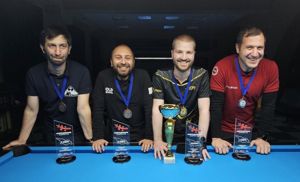 დასრულდა საქართველოს ჩემპიონატი პულში (სახეობა 14.1)